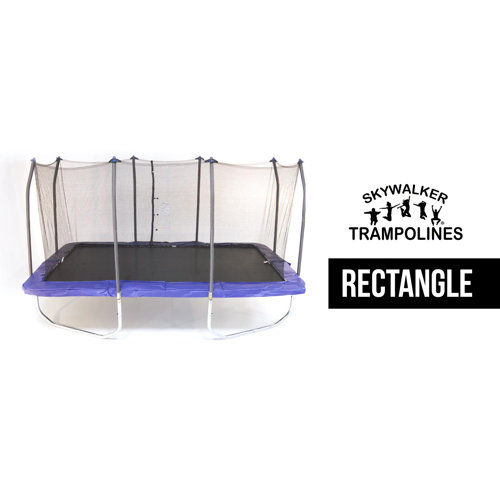 Skywalker Trampolines 15ft x 9ft Rectangle Trampoline with Enclosure